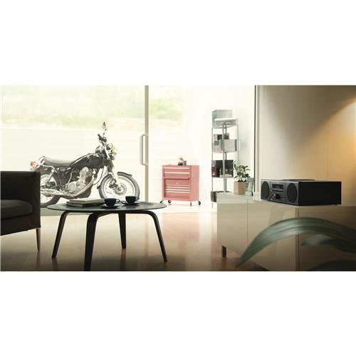Yamaha Audio MCR-B043BL Desktop Audio System, Black