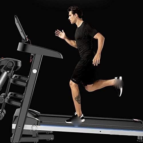 Image of Treadmill Small Folding Home Fitness Equipment 56cm Super Wide Treadmill EVA High-Density Shock-Absor Soft Running Board 13868124cm