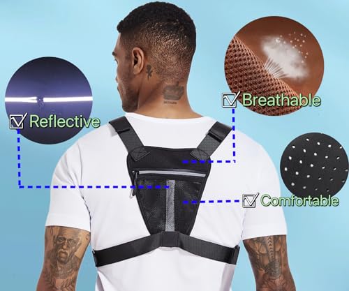 Yzdd Gomia Chest Bag For Men And Women Water Resistant Running Vest Tactical Chest Bag Pack For Sports Outdoor thumb #2