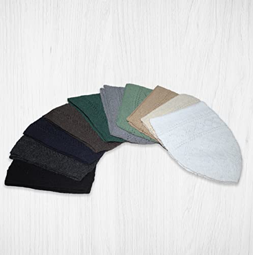 Kufi Hats for Men, Muslim Clothes for Men,%100 Breathable Skull Beanie, Crochet Cap, Handicraft Taqiyah, Cufi, Kufe