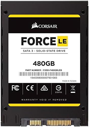 SSD Corsair 480GB SATA 3 idéal pour le télétravail et le multitâche