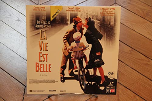 Laserdisc Vie est belle, La The 1997 Laserdisc LD PAL France Drama 600137