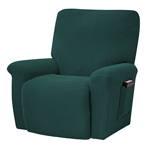 Topchances Stretch Recliner Cover, Recliner Chair Slipcovers, Couch Cover, Non-Slip Sofa Slipcover
