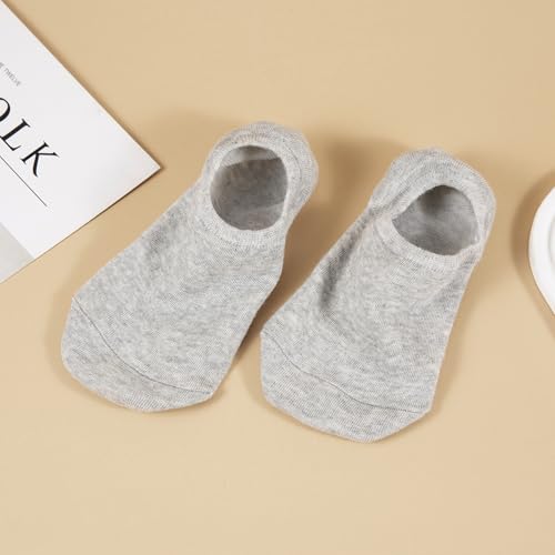 Under $5 Men's No Show Sock Non-Slip Low Cut Socks for Sports Daily Wear Breathable Anti-Slip Heel Grip4