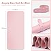 Subay Nail Art Table Mat, (MAT ONLY) Soft Microfiber PU Leather Nail Hand Rest for Nail Arm Rest Cushion, Foldable Nail Art Rest Pillow Manicure Pad Desk Mat - Pink