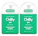 Chilly Fresh Formula – Produkt für die Intimpflege. Pflegen Sie Ihren Intimbereich mit größtmöglicher Sicherheit und Schutz 200 ml x 2 Einheiten - Pack Promoo