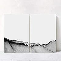 2 Panel Canvas Wall Art Landscape Canvas Prints Home Artwork Decoration for Living Room,Bedroom - 16