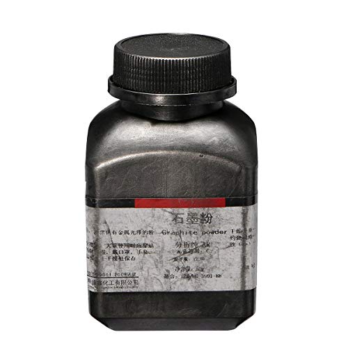 SGerste 50g 1.76 oz Bottle Graphite Fine Powder Lubricant 5 Micron Purity 99% Lab Tool