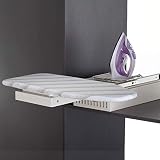 uyoyous Rotatable Pull Out Ironing Board Cabinet Built-in Ironing Board Wardrobe...