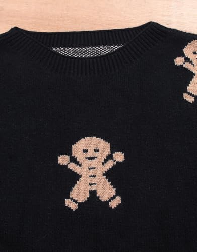 Image of Women's Pullover Sweaters Cute Multi-Hearts Knitted Casual Sweater
