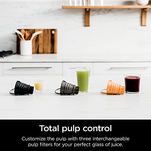 Ninja Jc101 Cold Press Pro Compact Powerful Slow Juicer With Total Pulp Control And Easy Clean, Graphite, 13.78 In L X 6.89 In W X 14.17 In H #TOP7