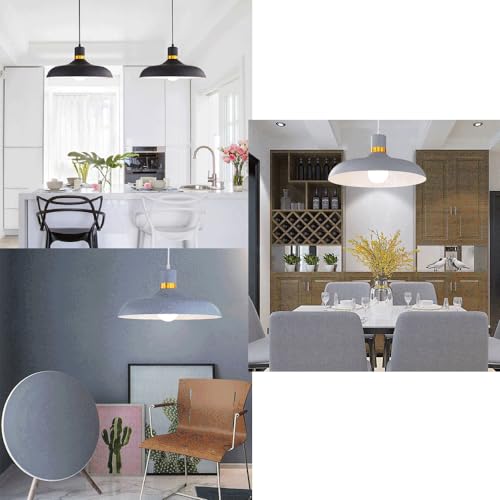 Lustre de ferme ZH1YFD au-dessus de la table à manger pour une ambiance - 5