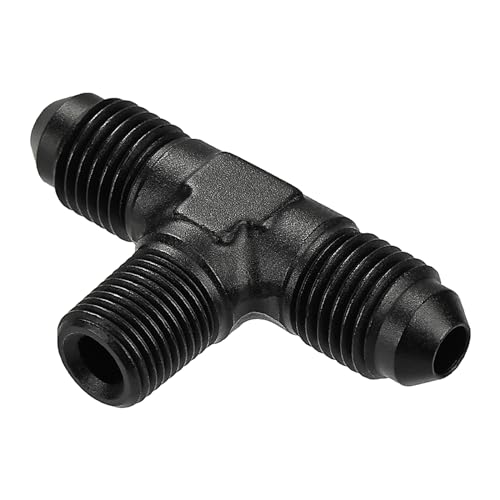 Adaptador de montaje en T macho 4AN a 1/8 NPT EVIL ENERGY lateral de aluminio 2
