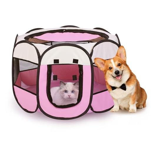 Portable Outdoor Cat Playpen Tent