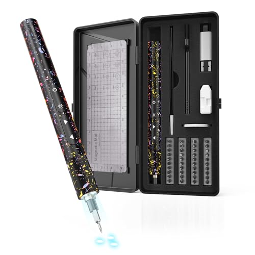 Image of Mini Electric Screwdriver Set,48 in 1 Small Electric Screw Driver Kit with Magnetic Bits,Precision Electric Screwdrivers, Precision Cordless Repair Tool for Phone, Camera, Laptop, Watch