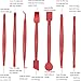 Vinyl Wrap Tool Kit Window Tint Kits for Automotive Vinyl Wrap, Window Film Installation, Include 7PCS Tinting Squeegee, Felt Squeegee, Vinyl Wrap Gloves, Cleaning Cloth and Snap-off Utility Knife