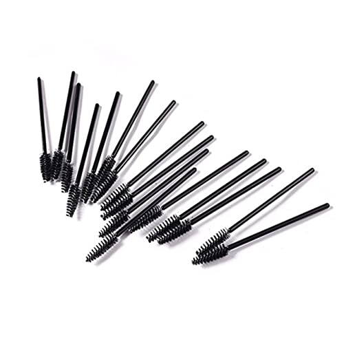 VICASKY Bulk Makeup Brushes 150pcs Mascara Wands Black Eyelash Mascara Brush Easy Application Home Salon Kit