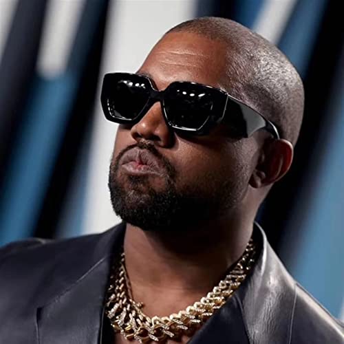 ZENYS Fashion Retro Wide Rimmed Outdoor Party Decoration Sunglasses for Men and Women (Color : B, Size : 1)4