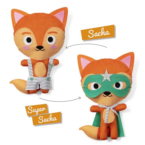 Little Couz'in - Sasha la volpe - Cucito per bambini - 2