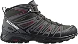 Salomon X Ultra Pioneer Mid Gore-Tex, Zapatillas de Senderismo Hombre, Multicolor (Peat - Quiet Shade - Biking Red), 47 1/3 EU