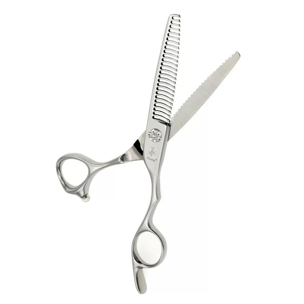 Ciseaux à effiler CHENG 22 dents pour coiffeur et barbier professionnel
