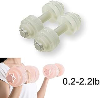 JORDAN&JUDY Water-Filled Dumbbells, Adjustable Dumbbells, Portable and Adjustable Weights for Women Girls Children