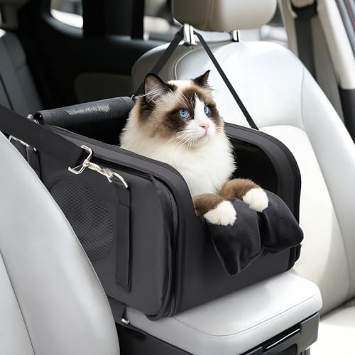 3 in 1 Cat Car Seat for Center Console – Portable Carrier for Shoulder Handle - product image