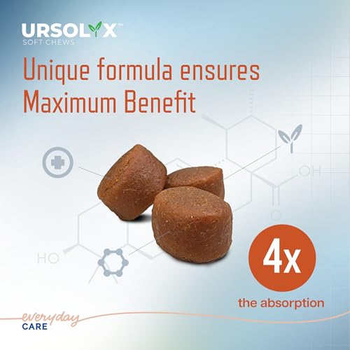 Image of Virbac URSOLYX Soft Chews for Dogs | Muscle Health Support for Senior, Active or Recovering Dogs, Small | 120 Count 4-Month Supply