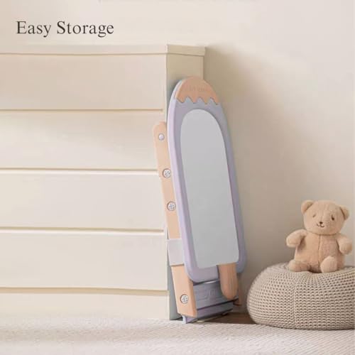 Image of Little Olive Kids Chair and Drawing Board with Easel Plastic Activity Table | Creative Learning Station for Toddlers | Pastel Purple | DIY Assembly