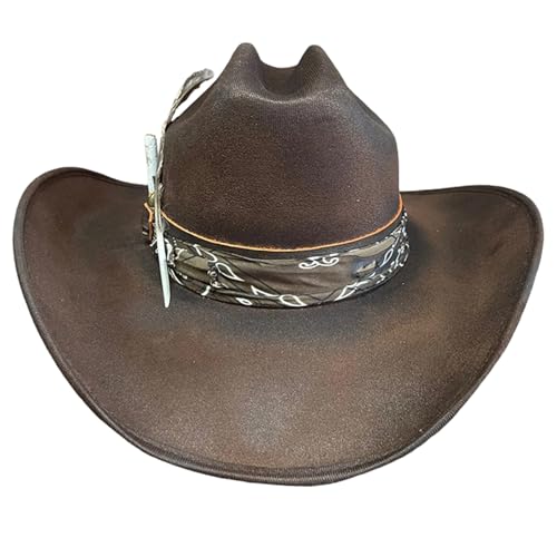 Chapeau fedora western court idéal pour vos séances photo