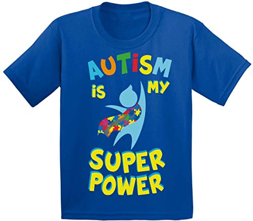 Awkward Styles Autism T-Shirt Autism is My Super Power Toddler Shirt