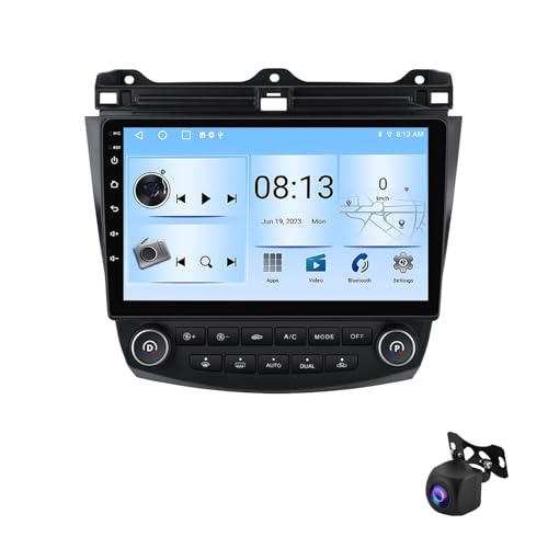 Autoradio Android 13 Honda Accord doté d'un processeur octocœur puissant et d'un écran tactile