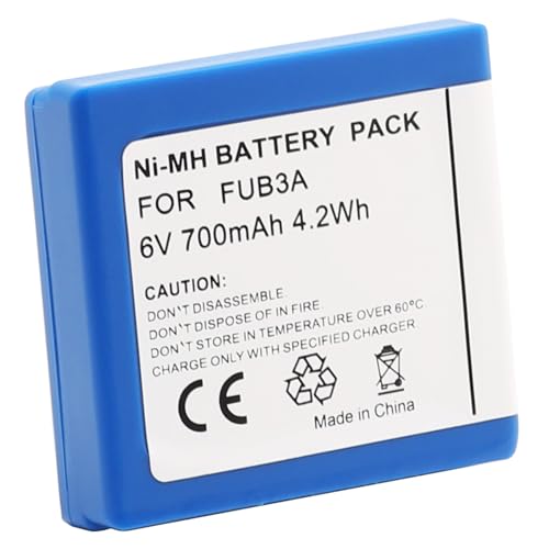 Batterie NiMH FUB3A 6V 700mAh pour télécommande de grue industrielle