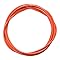 Cavo Freno In Teflon Clarks 200 Cm Per MTB - Nero/Rosso, Rivestimento Interno Scorrevole