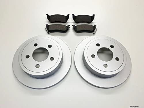 Disques de frein arrière et plaquettes Jeep Cherokee KJ 2002-2007 contre l'usure