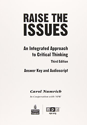 Critical Thinking A Users Manual Answer Key Critical Thinking A Users Manual Answer Key