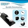 HQRP Sustain Pedal compatible with Yamaha YPG-235 / YPG-535 / YPT-230 / YPT-330 / YPT-240 / PSR-E243 / MM6 / MM8 / MO6 / MO8 / MOX6 / MOX8 / MX49 / MX61 Keyboards #4