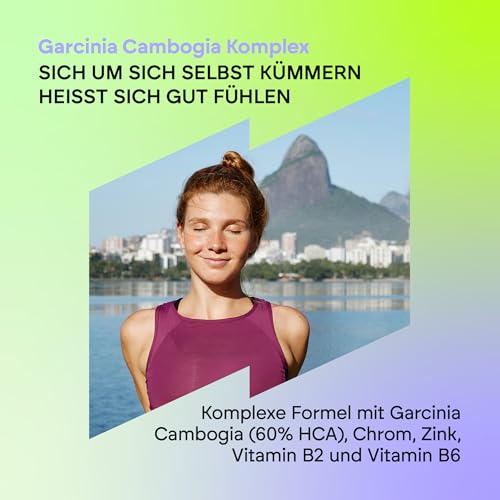 Nutralie Garcinia Cambogia Kapseln 60% HCA hochdosiert, 90 Stück