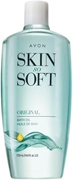 AVON Skin So Soft Bonus-Size Original Bath Oil for Women - Jojoba Moisturizing Body & Shower Oil for Dry Skin Care, Bath Additive for 48-Hour Intense Hydration & Silky Soft Skin 24.6 fl oz