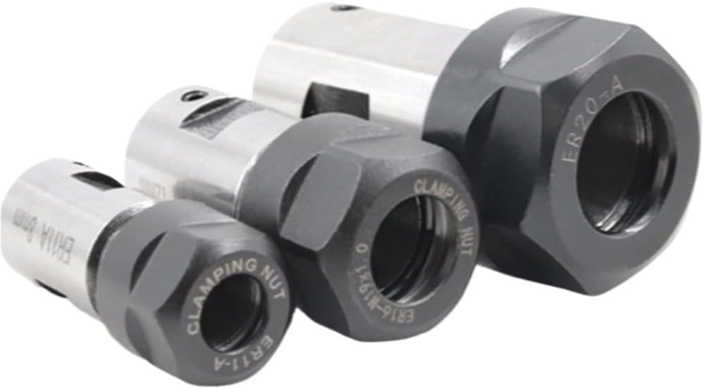 1PC ER11 ER16 ER20 Chuck Spindle Motor Shaft Extension Rod 4mm 5mm 6mm 6.35mm 8mm 10mm 12mm 14mm Spindle Cutter Rod Holder Inner(C25-ER20A-8mm)