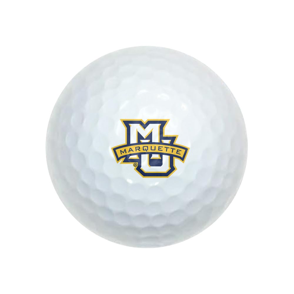 GRAPHICS & MORE Marquette University Novelty Golf Balls 3 Pack