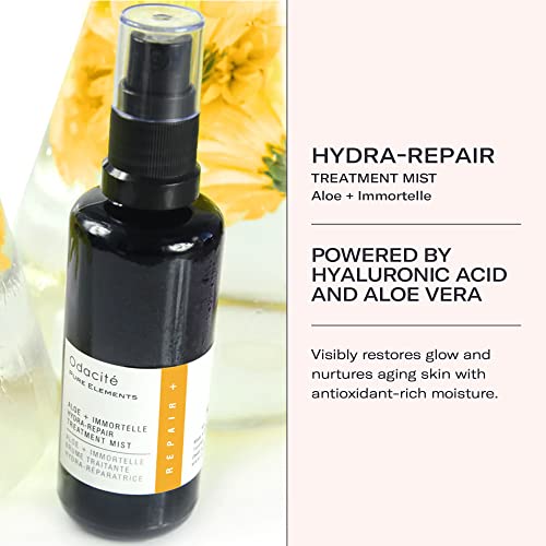 Odacite Odacité Face Moisturizer Spray Mist - Aloe & Immortelle Hydra-Repair Facial Mist - Lightweight & Refreshing Anti-Aging Moisturizer For Mature, Dry, Or Sensitive Skin, 1.69 Fl. Oz #TOP1