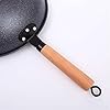 DUYHBAWRS Frying Pan High-end Home Non-stick 26cm Wooden Handle Traditional Wok Super Cost-effective Scrambled Eggs Pan-free Pan Wok Pans #4