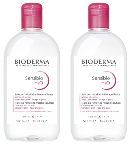 【正規品】ビオデルマ サンシビオH2O 敏感肌用クレンジング水 500mL×2本セット
