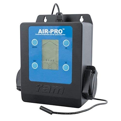 RAMAIR-PRO II Fan Speed Controller, Black