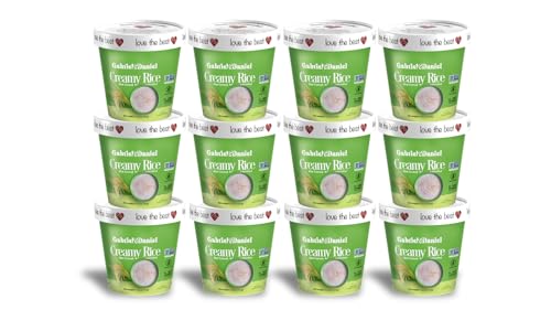Gabriel & Daniel Creamy Rice Hot Cereal Cup – Non-GMO