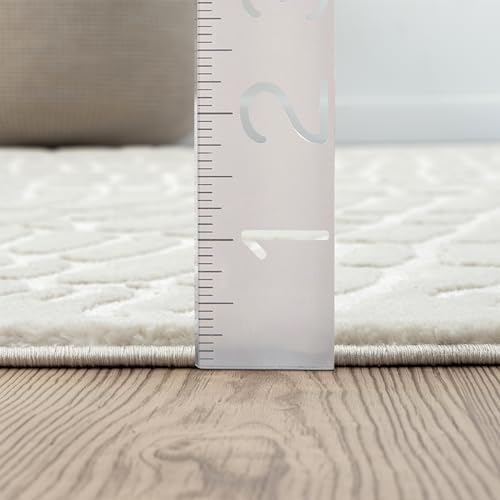 Tapete Abani crema 152x91 cm diseño pebble miniatura 2
