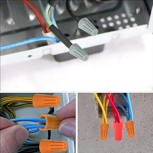 image for Smasener 320PCS Colorful Wire Connector Nut Kit for Quick Connections 