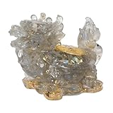 Geschenk für Glück: Die Statue des Glückssteinkristalls trägt den besten Segen und die Übertragung von Glücksenergie. Die Kristalldrachenschildkrötenfigur kann Ihrer Familie, Freunden und Kollegen als Glücksgeschenk geschenkt werden, um ihnen positive Energie, viel Glück und ihren beruflichen Erfolg zu segnen.