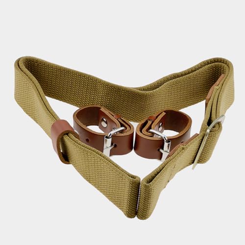 CAJOAUIS Mosin Nagant Canvas Rifle Sling Russian 91/30 Mosin Nagant Rifle Sling for M38 M39 M53 M44 7.62x54 Rifle,1891/30,91/30